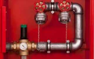 Требования к пожарным кранам внутреннего противопожарного водопровода